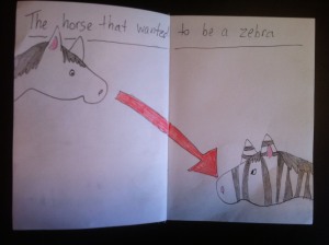 Zebra Horse2